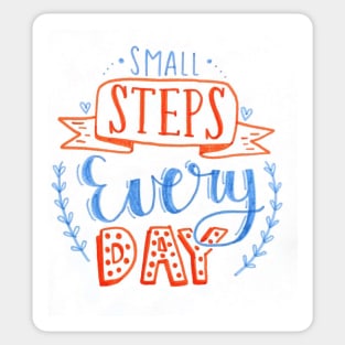 Small steps Sticker